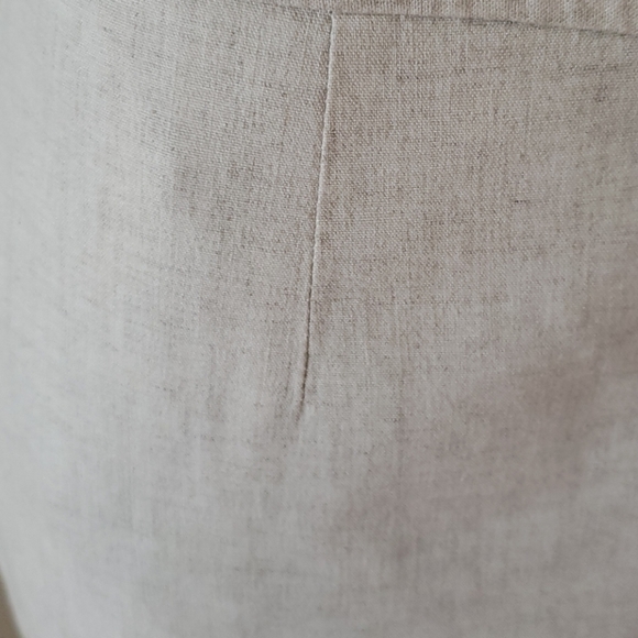 CLEO linen blend fully lined skirt set - Picture 2 of 11